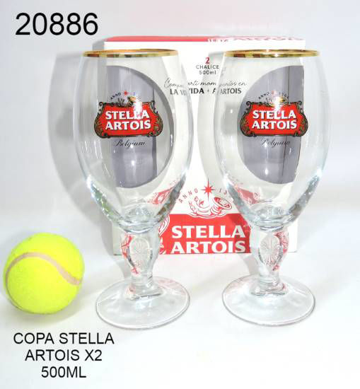 Imagen de COPA STELLA ARTOIS PACK X2 500ML 11.25